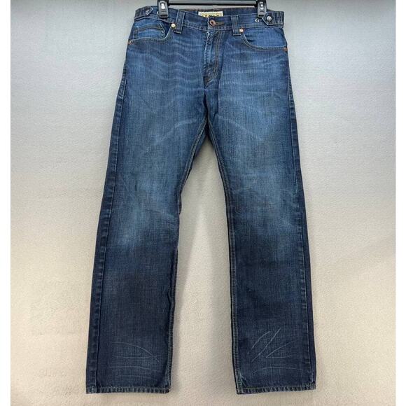 Levi's Other - Vintage Levi's 514 Men's Slim Straight Jeans Size W33/L32 Zipper Back Pockets